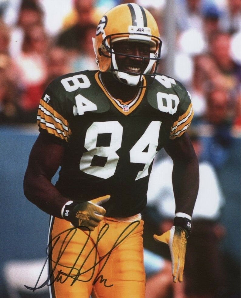 Sterling sharpe signed autographed nfl green bay packers Photo Poster painting