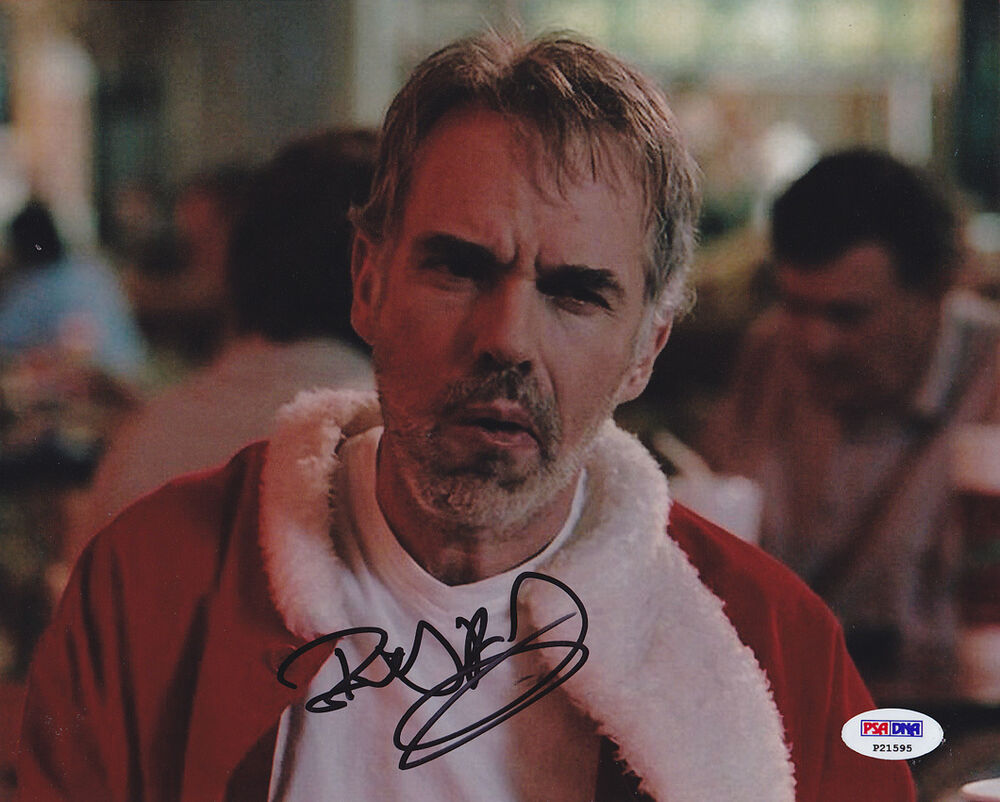 Billy Bob Thornton SIGNED 8x10 Photo Poster painting Bad Santa PSA/DNA AUTOGRAPHED