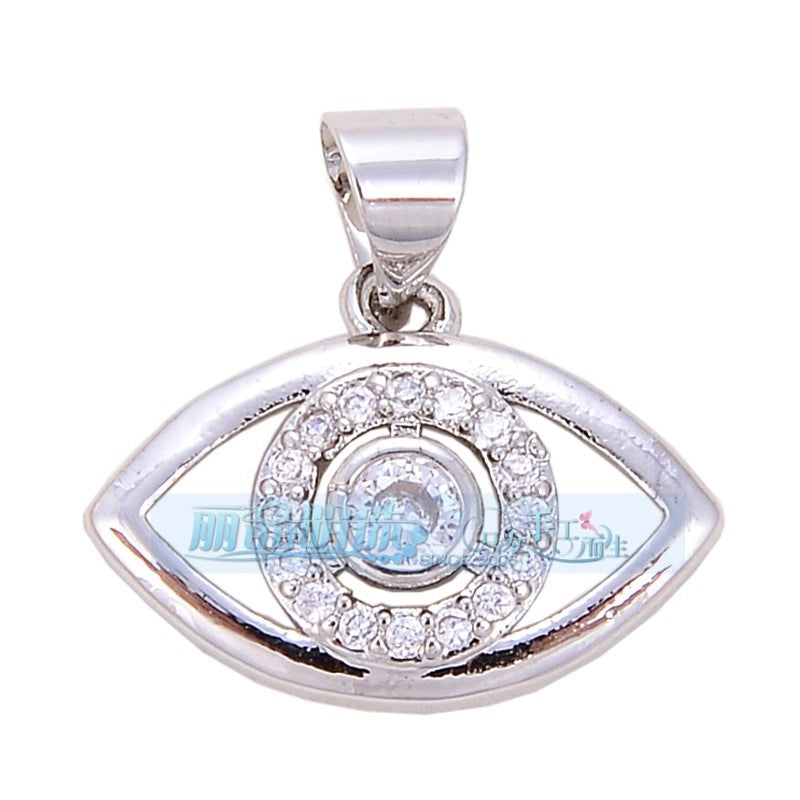 1 Piece Copper Devil’s Eye Pendant Jewelry Accessories