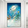 Diamond Painting -DIY Round Drill Christmas Night(40x70cm)