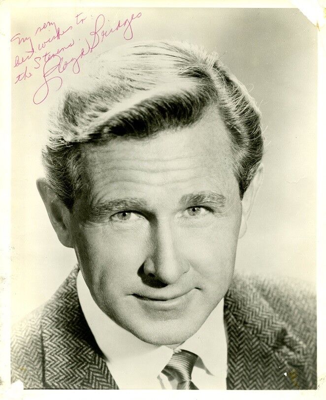 Vintage LLOYD BRIDGES Signed Photo Poster painting