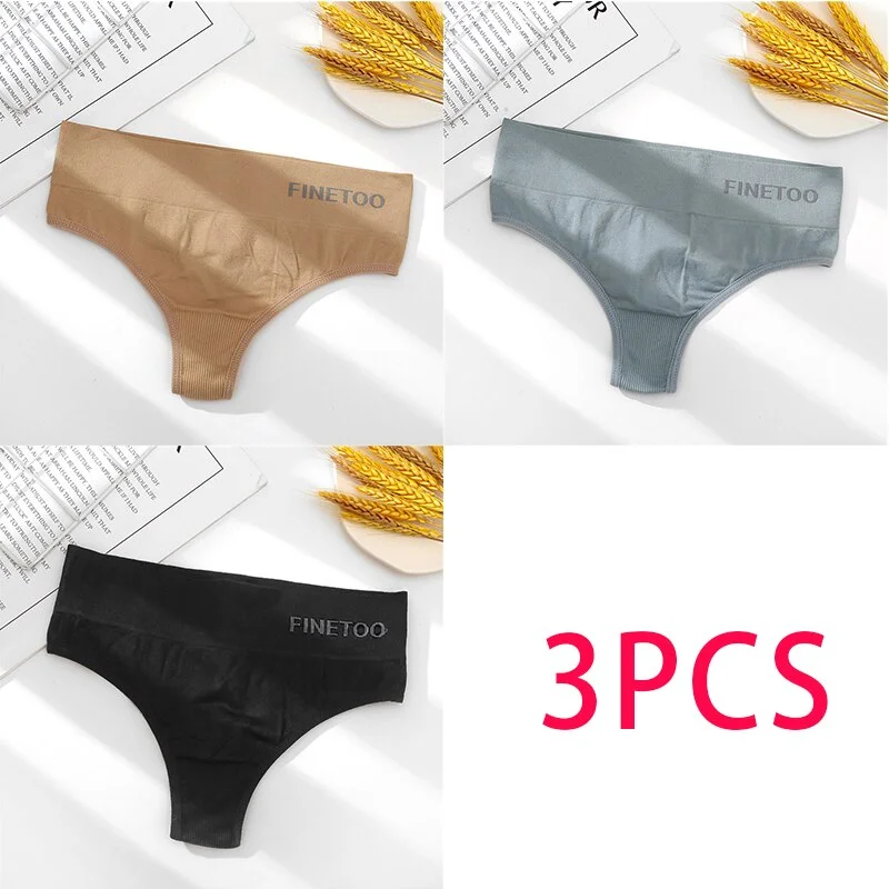 High Waist Panties Women Underwear Bodyshaper Panties Female Underpants Sexy Lingerie G-string Pantys Solid Color PlusSize M-2XL