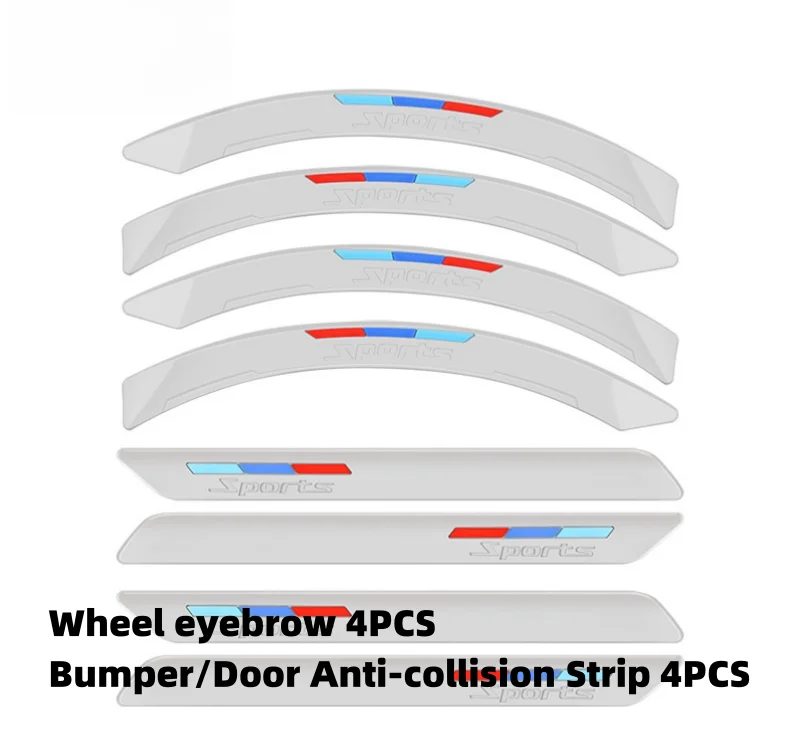 Car blind corner anti-collision strip