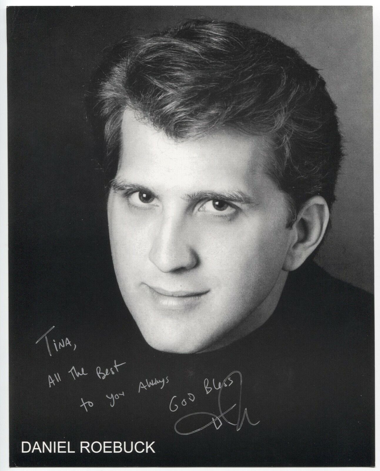 Daniel Roebuck Signed 8x10 Inch Photo Poster painting Autographed Signature Star Trek TNG