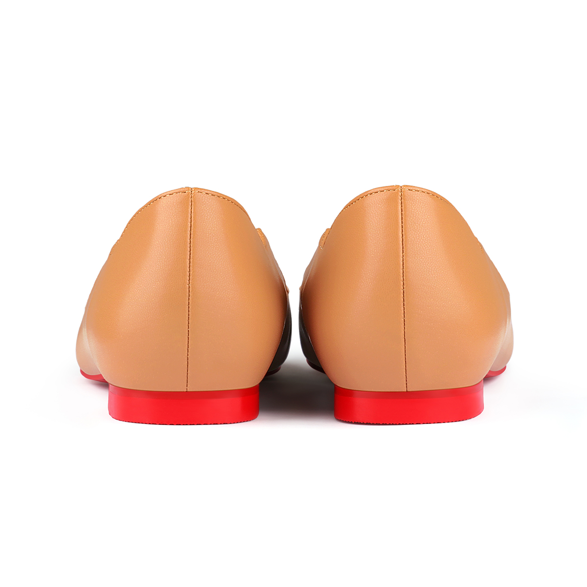 Women's Flats Pointed Toe Internal Increase Chunky Heels Red Bottom Kitten Heels Hot Chickita Daily Pumps for Women-MERUMOTE