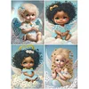 4Pack Angel-Crystal Rhinestone Diamond Painting(30x40cm)