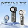 Portable Handheld Turbo Fan Rechargeable Foldable Personal Fan 100 Speed Small Pocket Fans Travel Essentials Gifts for Women Men