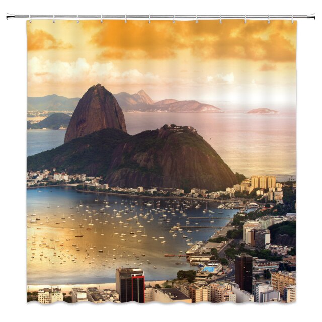 

Shower Curtain – City Night View-180*180cm, 501 Original