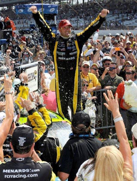 PAUL MENARD Brickyard NASCAR 98 Glossy 8 x 10 Photo Poster painting Poster