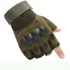 Tactical Gloves Men's Half-finger Gloves Outdoor Riding Motorcycle Military Fan Fighting Fitness Protective by Inlyline