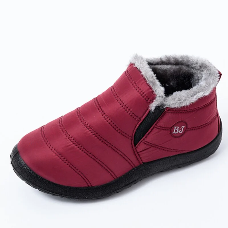 2021 Winter Boots Women Waterproof Snow Women Shoes Flat Casual Winter Shoes For Women Ankle Boots Female Shoes Couple Size 45