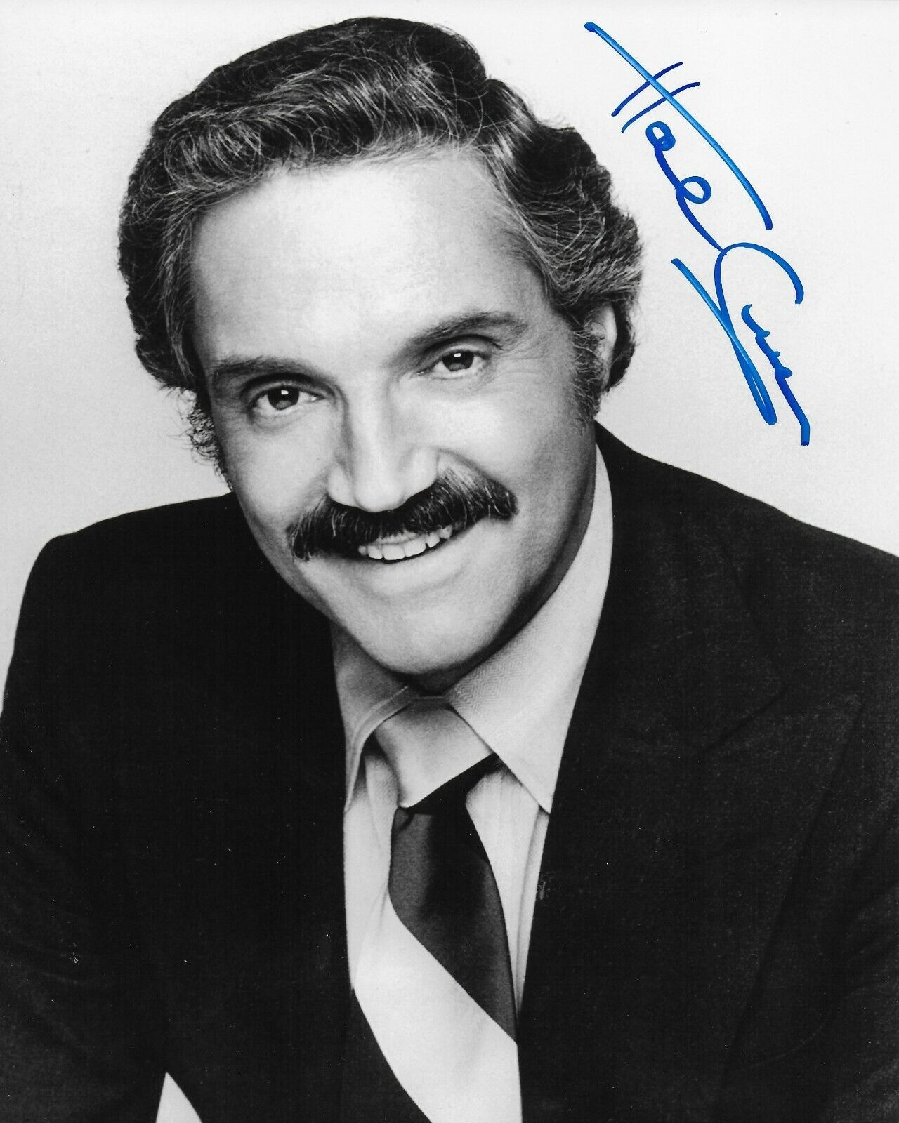 Hal Linden Barney Miller Original Autographed 8X10 Photo Poster painting #3