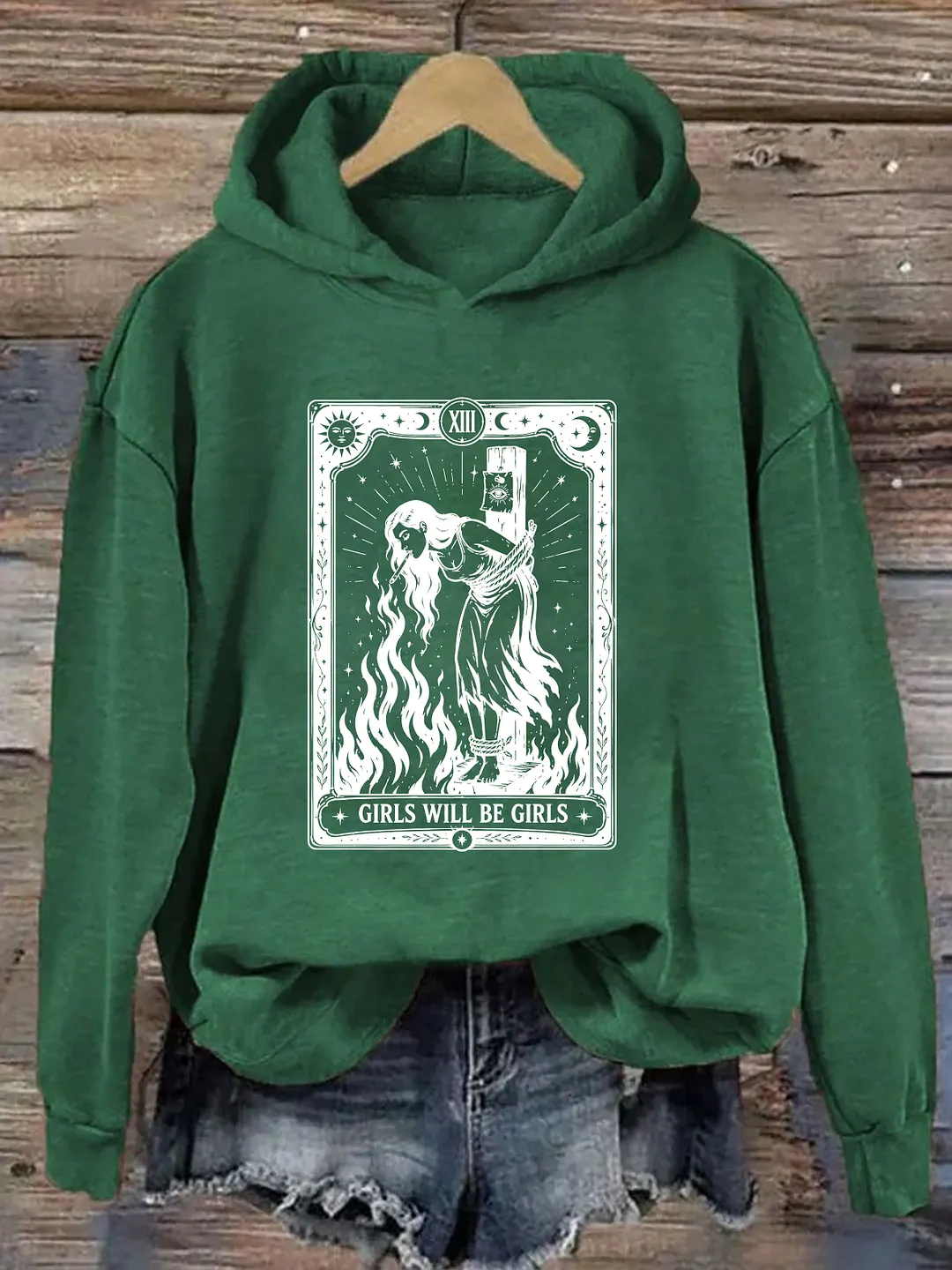 Girls Will Be Girls Burn Witches Hoodie