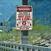 Warning - Vintage Metal Signs(12*16Inch)   - Warning