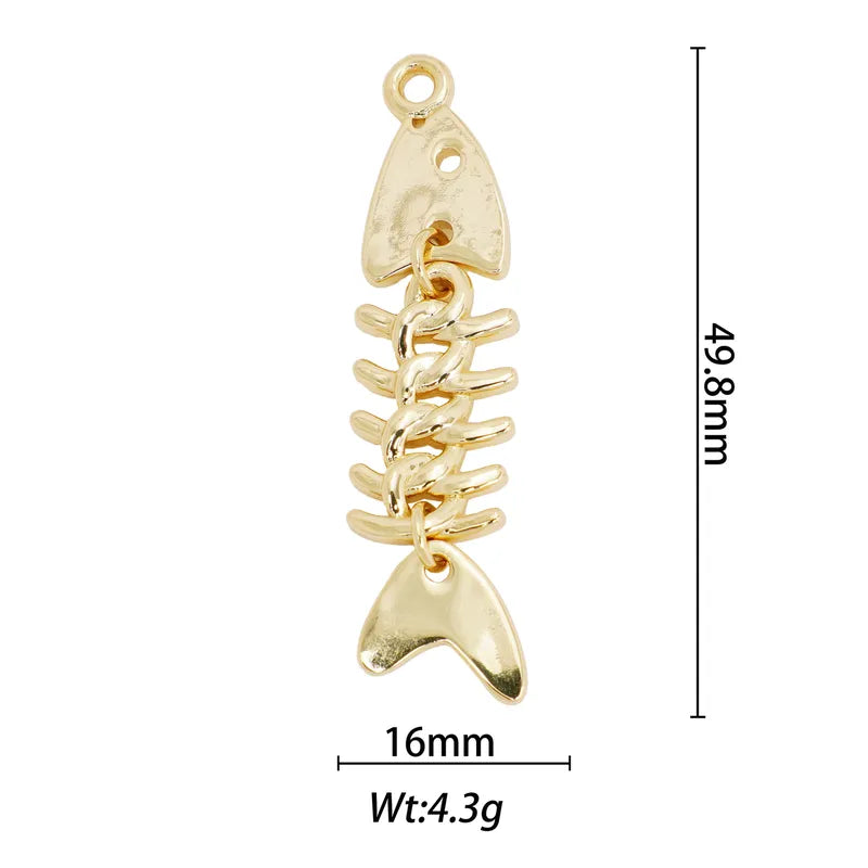 1 Piece 13.8*28.1mm 15.9*26mm 21.7*28.4mm Copper Pearl Zircon 18K Gold Plated Animal Paw Print Shell Jewelry Accessories Pendant