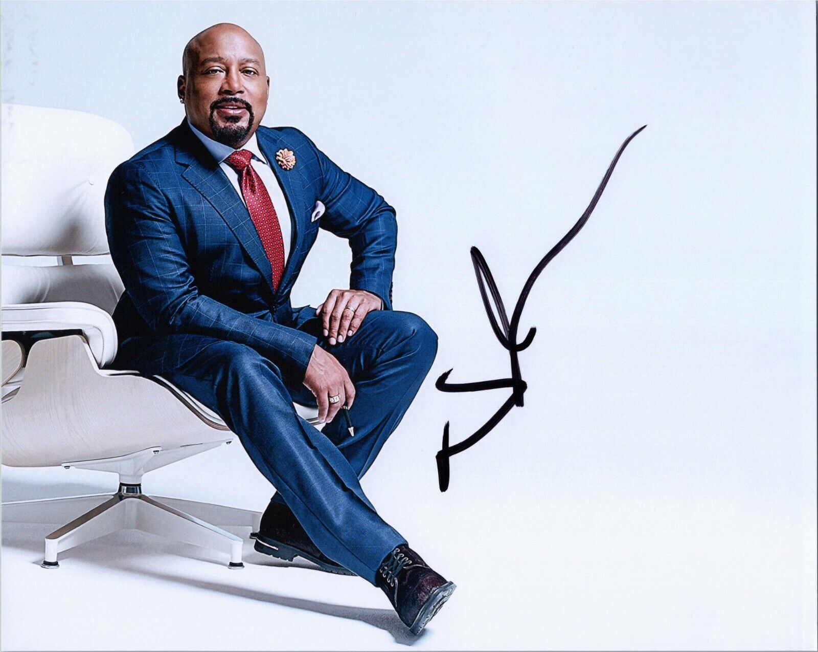 ~~ DAYMOND JOHN Authentic Hand-Signed SHARK TANK