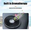 F404D USB Car Truck Fan Dual Head 3-Speed Dashboard Fan with LED Lights