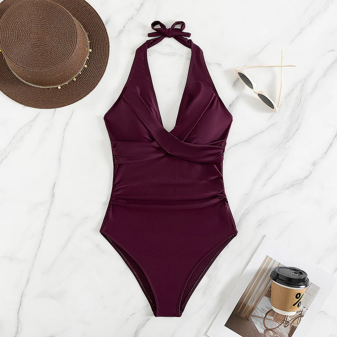 Uveng New Swimsuit Women's Fashion Bikini Swimsuit Sexy Swimsuit