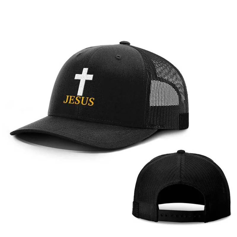 Cross And Jesus Printed Comfortable Baseball Cap