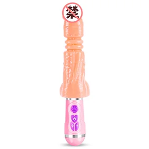 Fanala Telescopic Simulation Penis Heating Mute Vibrator Female Masturbator Adult Sex Products Manufacturer