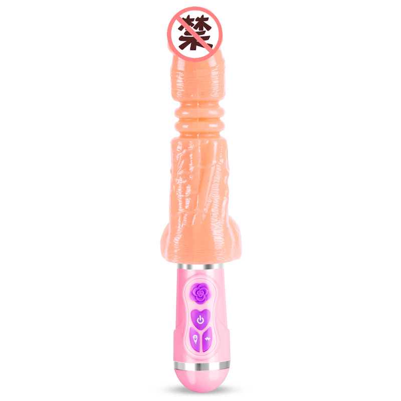 Fanala Telescopic Simulation Penis Heating Mute Vibrator Female Masturbator Adult Sex Products Manufacturer