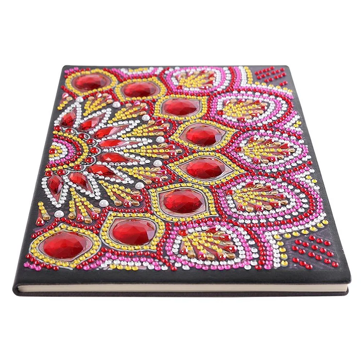 50 Pages Diamond Painting Notebook DIY Mandala Special Shaped Diamond  Embroidery Cross Stitch A5 Notebook Diary