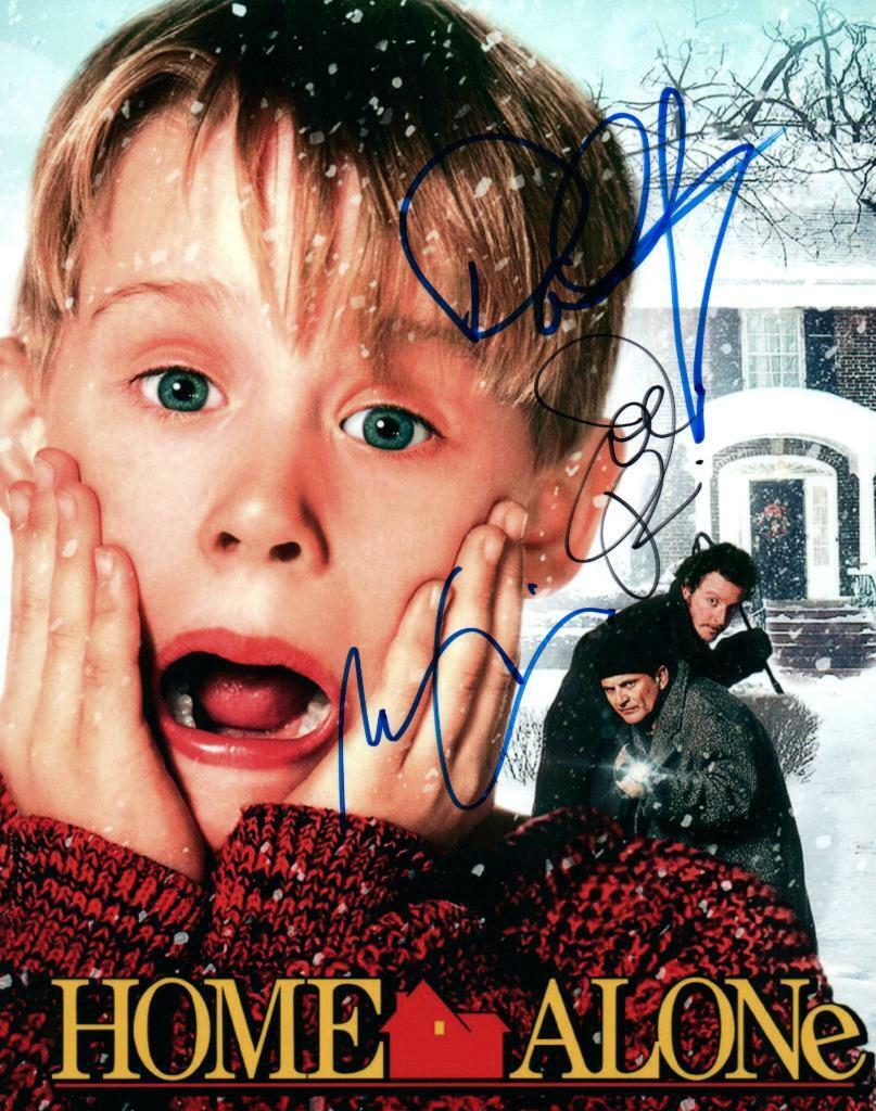 Joe Pesci Daniel Stern Culkin autographed 8x10 signed Photo Poster painting Picture Pic and COA