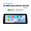 Ugode F&uuml;r BMW 5Series 6Series E60 E61 E63 E64 2006-2011 year Apple CarPlay Android Auto Display Monitor Upgrade Autoradio Stereo 