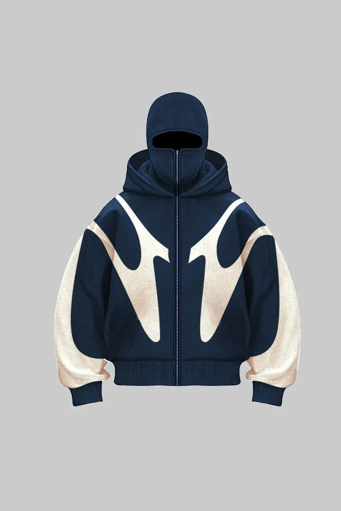Men's Heavyweight Cotton Balaclava Hoodie &ndash; Windproof Streetwear