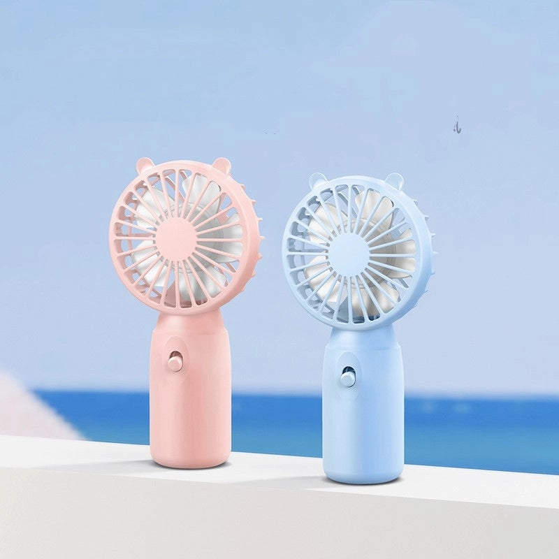 Casual Solid Color Plastic Little Fan