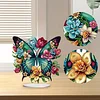 5D DIY Special Shape Diamond Painting Desk Ornament Butterfly Decor Kit