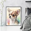Chihuahua Dog-11CT Stamped Cross Stitch 40*50cm/15.75*19.69in