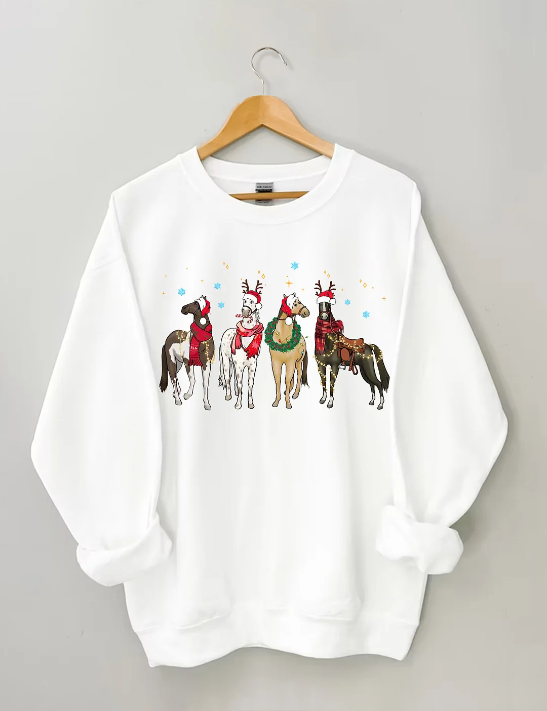 Christmas Horse Sweatshirt