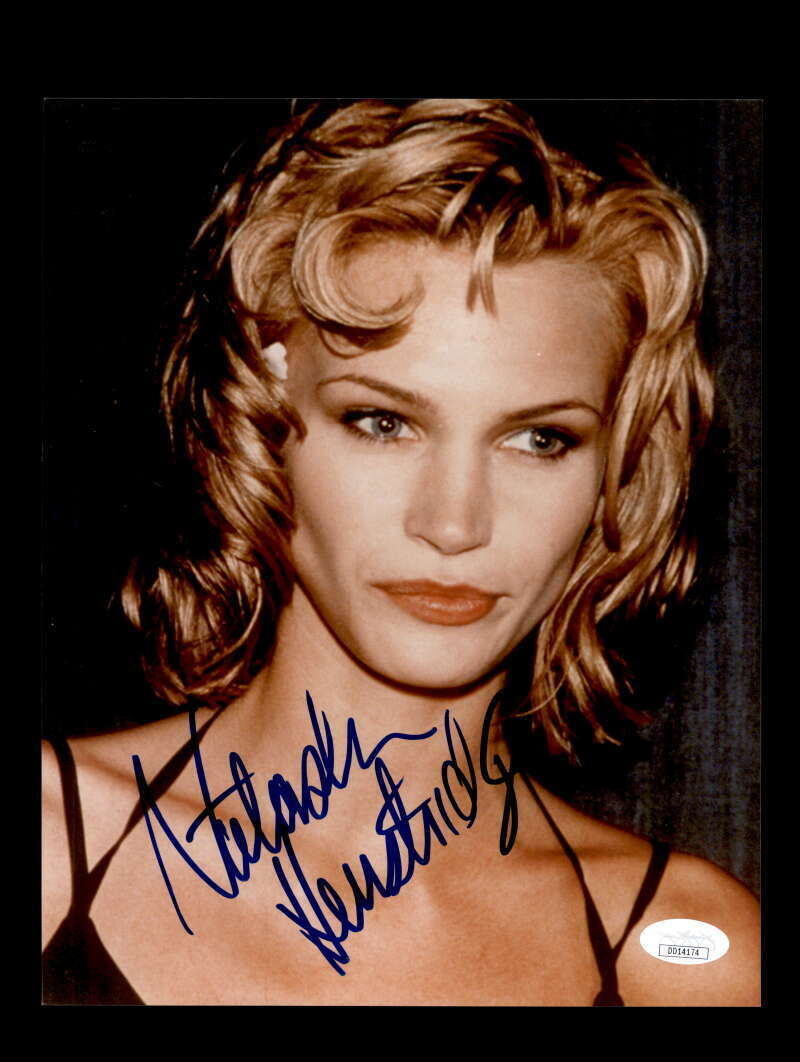 Natasha Henstridge JSA Coa Signed 8x10 Photo Poster painting Certified Autograph