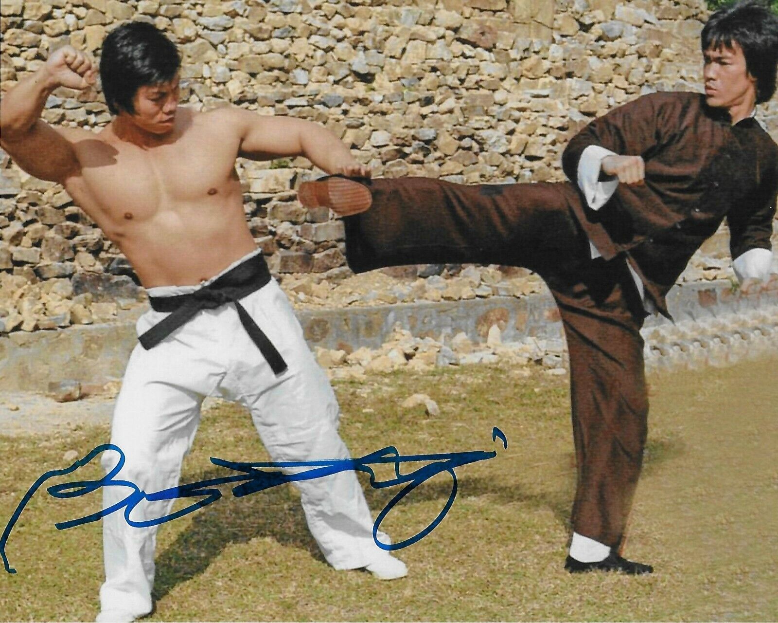 Bolo Yeung Enter the Dragon Original Autographed 8X10 Photo Poster painting #2