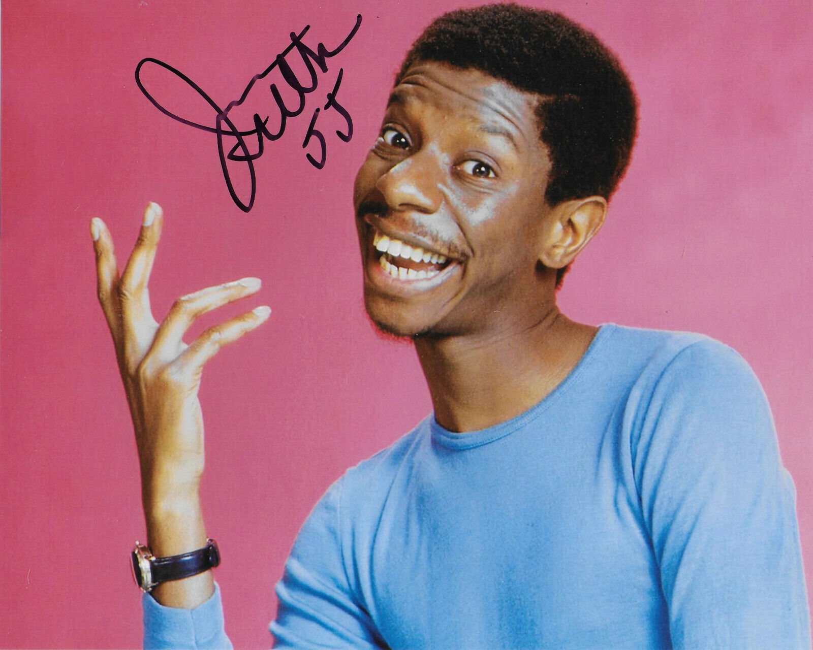 Jimmie JJ Walker Good Times Original Autographed 8X10 Photo Poster painting #11