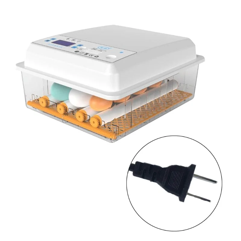 220V Eggs Incubator Brooder Bird Quail Chick Hatchery Incubator Poultry Hatcher Turner Automatic Farm Incubation Tools EU/US