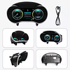12,3 Zoll LCD für Mercedes BENZ W205 Cluster Armaturenbrett Instrument Vollbild Tachometer