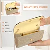 Asvert Abendtasche Damen Clutch Elegant Brauttasche Handtasche Hochzeit Damen Kettentasche Mädchen klein Umhängetasche für Party Freizeit