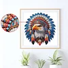 Indischer Adler - speziell geformtes Diamond Painting - 30*30cm