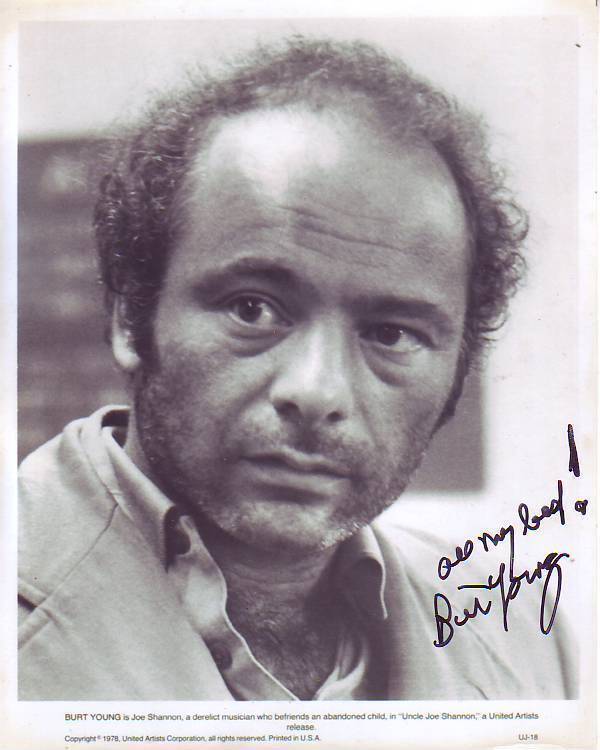 BURT YOUNG signed autographed UNCLE JOE SHANNON 8x10 Photo Poster painting