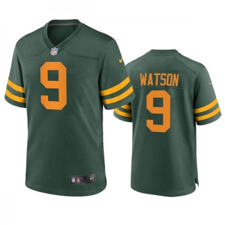 Men's Green Bay Packers #9 Christian Watson Green Stitched Football Jersey 5JZP