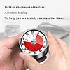 Kitchen Mechanical Timer Cooking Magnetic Time Management Rotating Stainless Steel Countdown