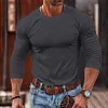 Men's Slim Fit Long Sleeve T-Shirt by Inlyline