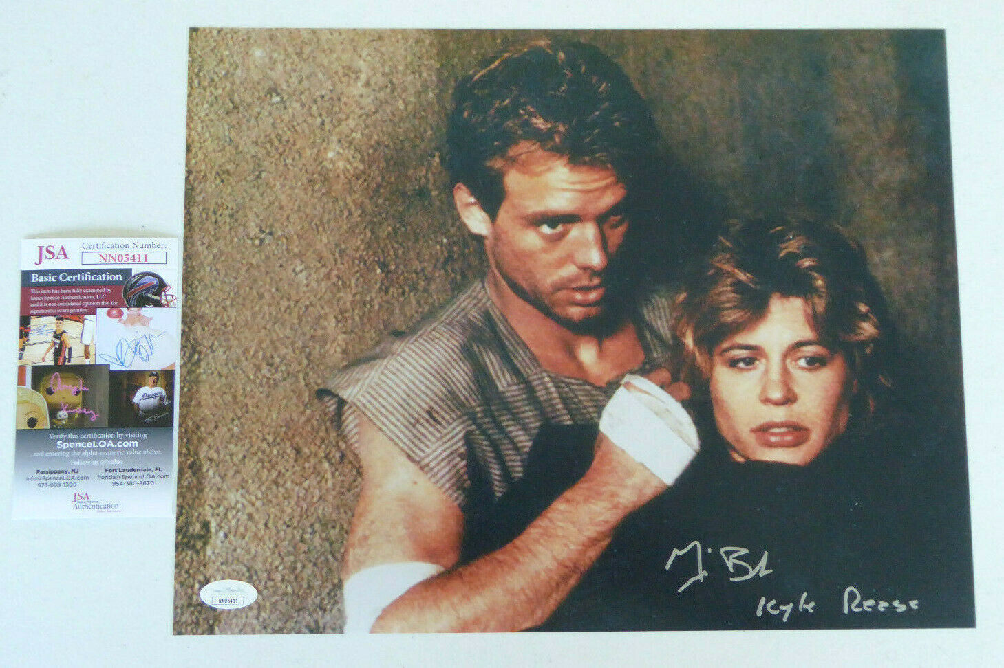 Michael Biehn Authentic Signed 11x14 Photo Poster painting, The Terminator, Kyle Reese, JSA COA