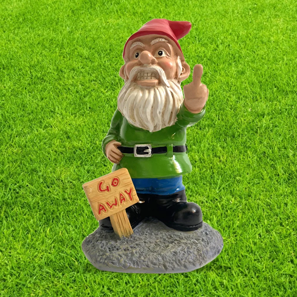 Garden Decorative Dwarf Model Resin Crafts Micro-Landscape Garden Statues