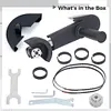 Grinding Conversion Head Portable Angle Grinder Tool for 115/125 Angle Grinder