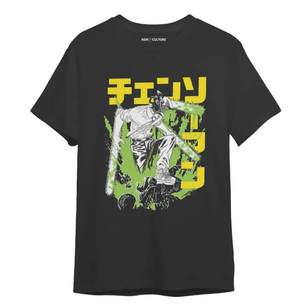 DENJI COVER BLACK TEE