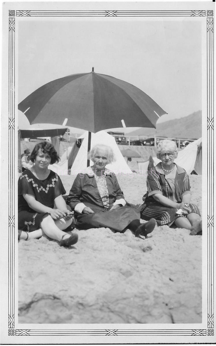 They Walked The Earth And Rested On Sandy Beaches ANTIQUE FOUND Photo Poster painting bw 012 10