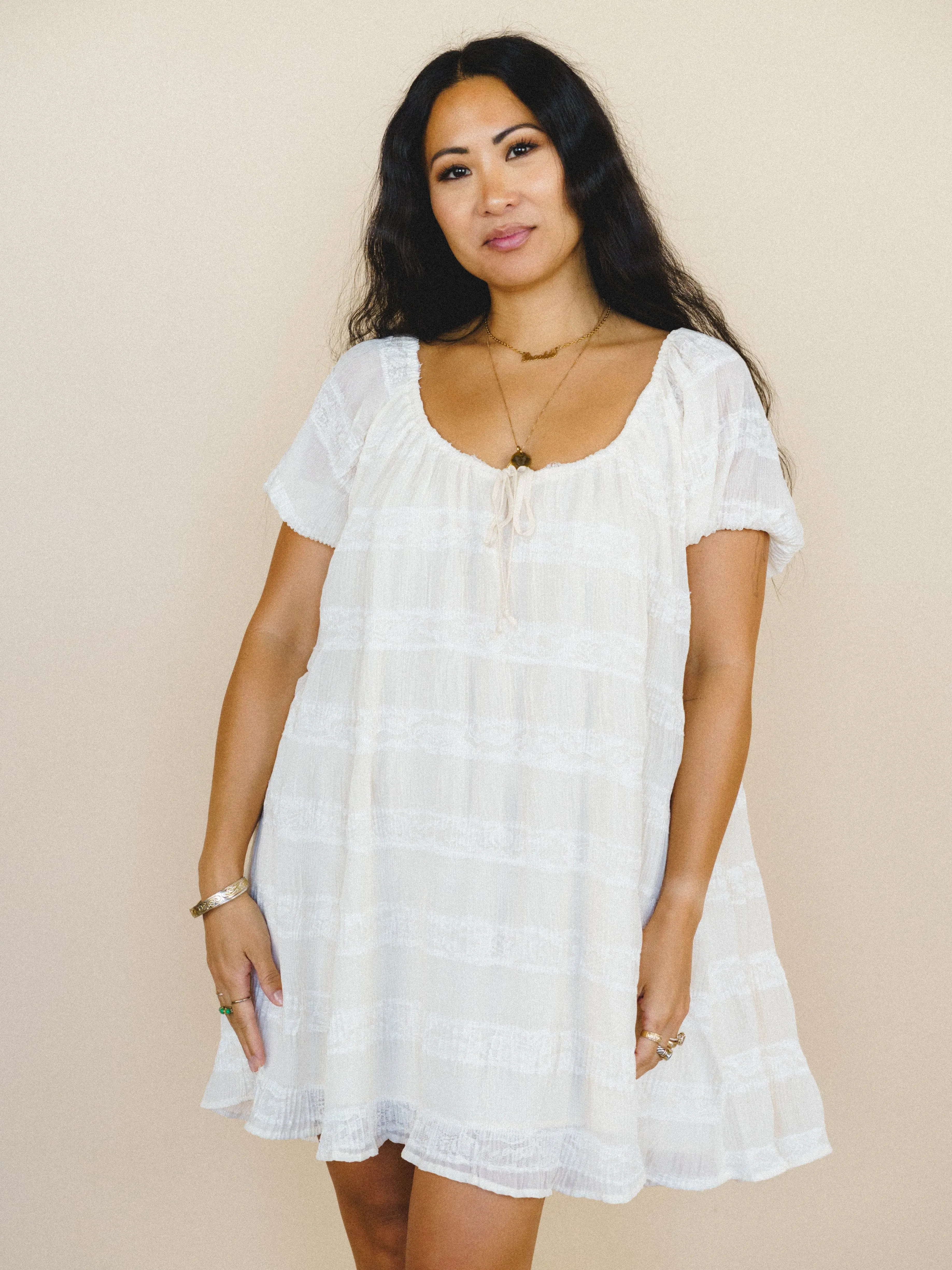 Love Notes Dress  - Ivory